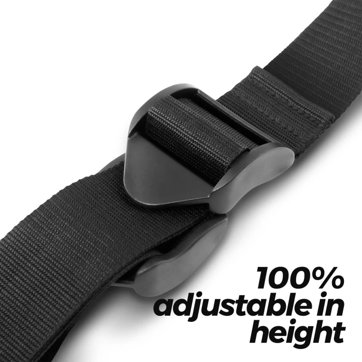 Huśtawka do seksu Crushious Deluxe z regulowanymi paskami, maks. udźwig 136 kg