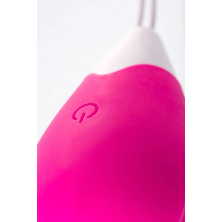 Wibrator mini A-TOYS, zdalne sterowanie, silikon, 10 trybów wibracji, 12 cm