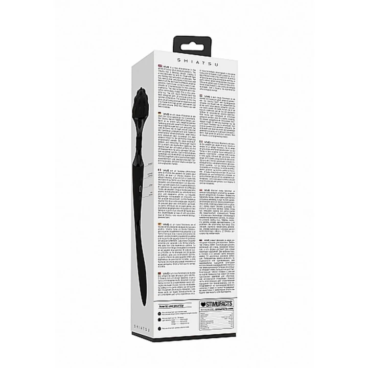 Masażer wand Shiatsu Vive, elastyczny, 10 poziomów wibracji, wodoodporny