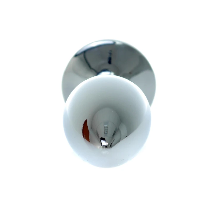 Korek analny – MyLove Toys Jewellery Silver PLUG ROSE, stal nierdzewna, fi 2,7 cm