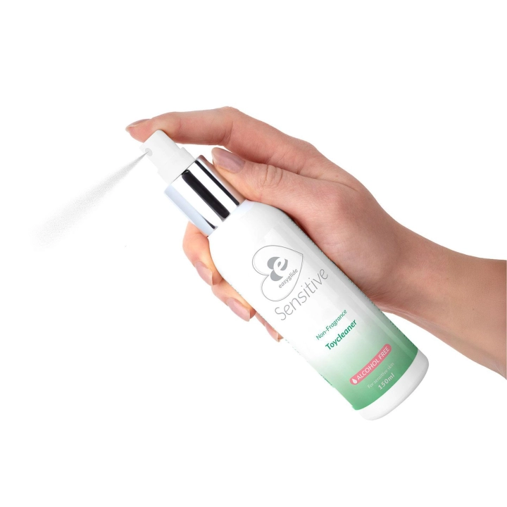 Płyn do czyszczenia zabawek – EasyGlide Sensitive, 150 ml, bezalkoholowy, delikatny