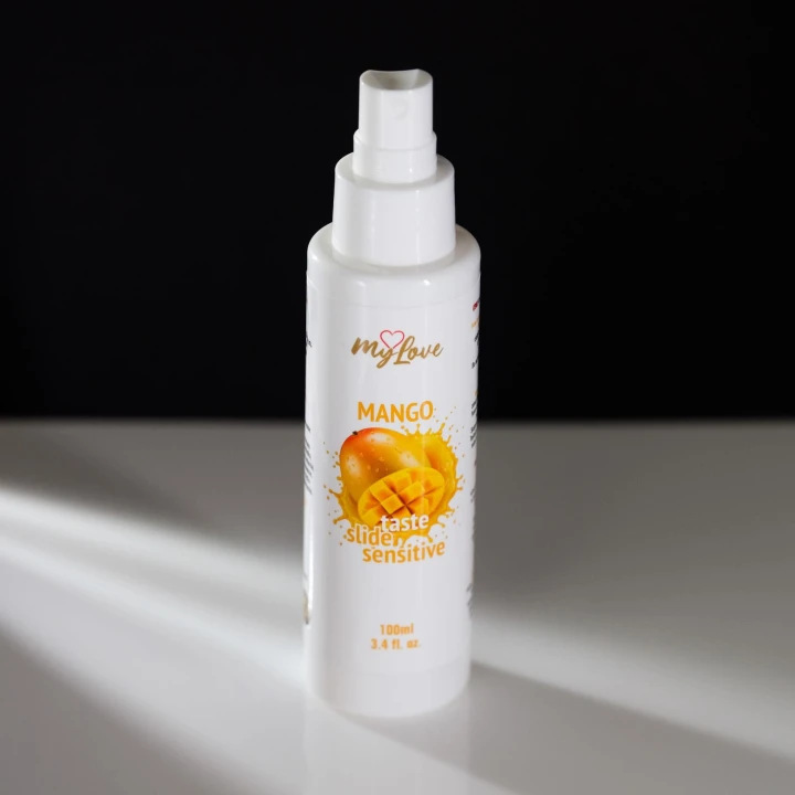 Żel intymny MyLove Taste Slide Sensitive, mango, 100 ml, aksamitny poślizg, tropikalny aromat