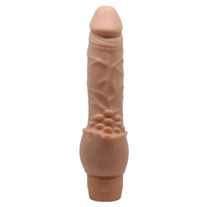 Dildo BAILE - CLARK, 19,5 cm, realistyczny, mięsisty, z silnym żyłkowanym trzonem
