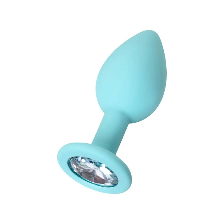Anal Plug Brilliant Blue – Miniaturowy, Elegancki Design, Spiczasty Czubek