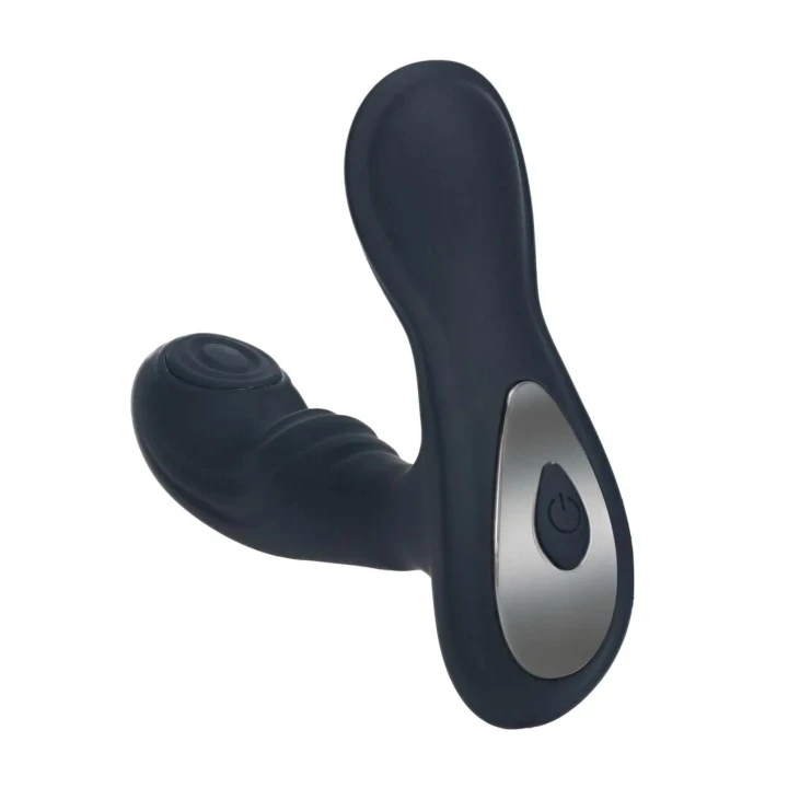 Masażer prostaty – Wibracje i pulsacje, silikonowy, wodoodporny, 14,3cm