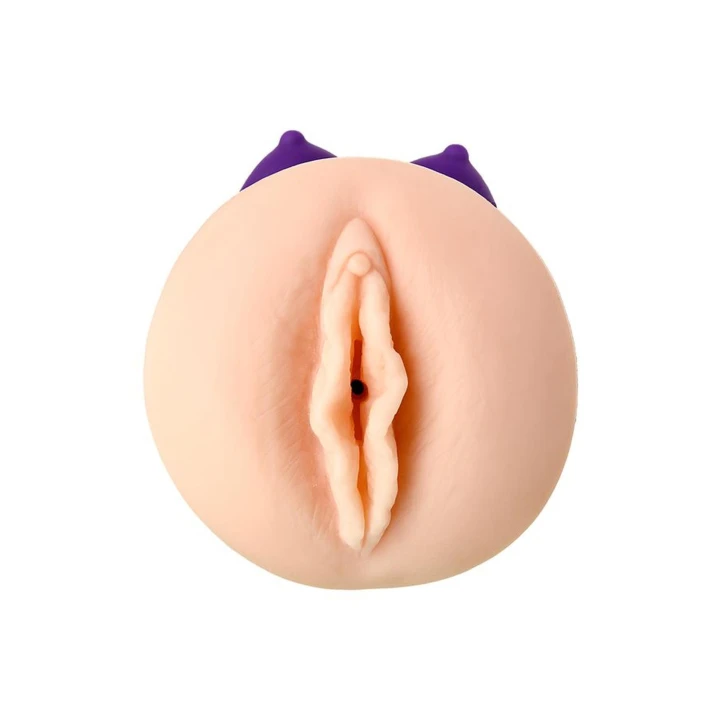 Masturbator dwustronny JOS Yara, TPR, 17,5 cm, realistyczne tekstury