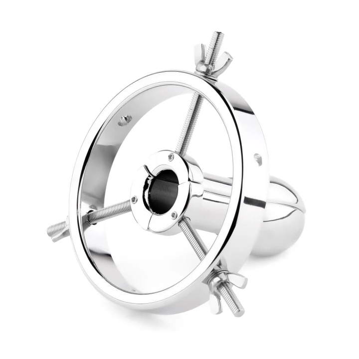 Metalowy rozpieracz analny Fetish Series — mechanizm regulacji, średnica 4/10 cm