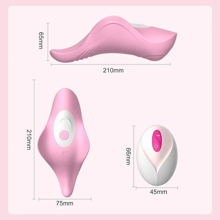 Wibrator panty - Wearable Impulse, silikonowy, 9 trybów, wodoodporny