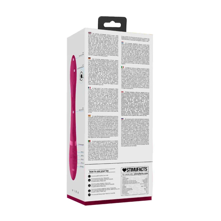 Wibrator punktu G Mira - 3 silniki, 10 trybów, wodoodporny, silikonowy