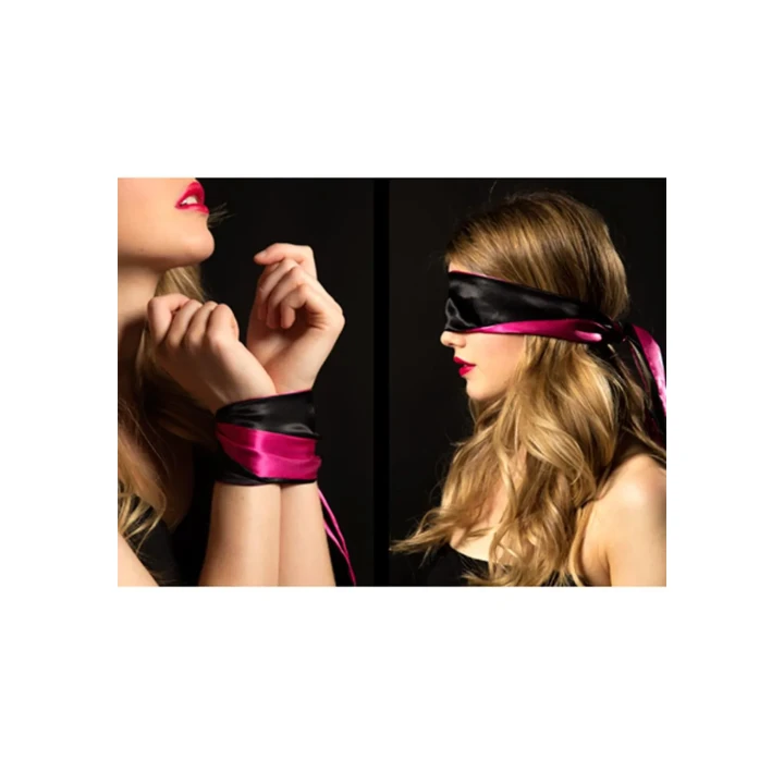 Skarpeta satynowa z serii Maska-Satin, 135 x 6,5 cm, jedwabista, wielofunkcyjna