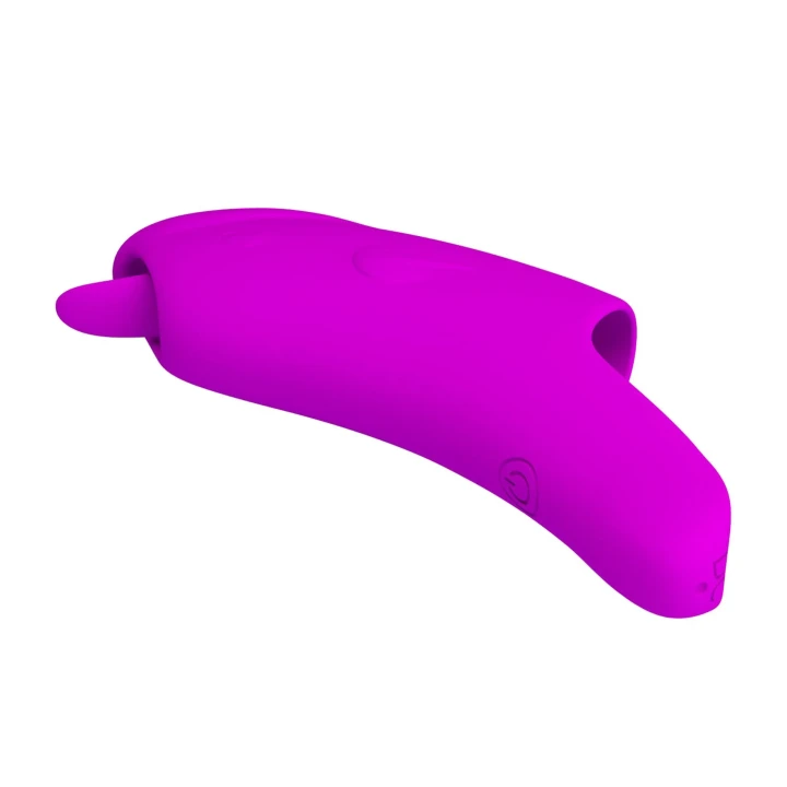 Wibrator na palec Pretty Love z silikonowym wykończeniem i 10 trybami wibracji