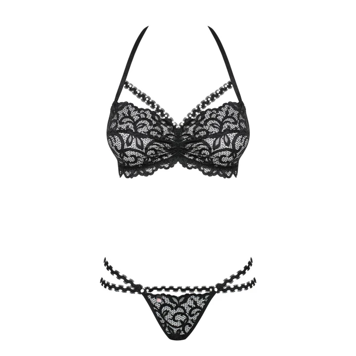 Bielizna regulowana Joylace OBSESSIVE, L/XL, efekt Multistretch, ramiączko na szyję