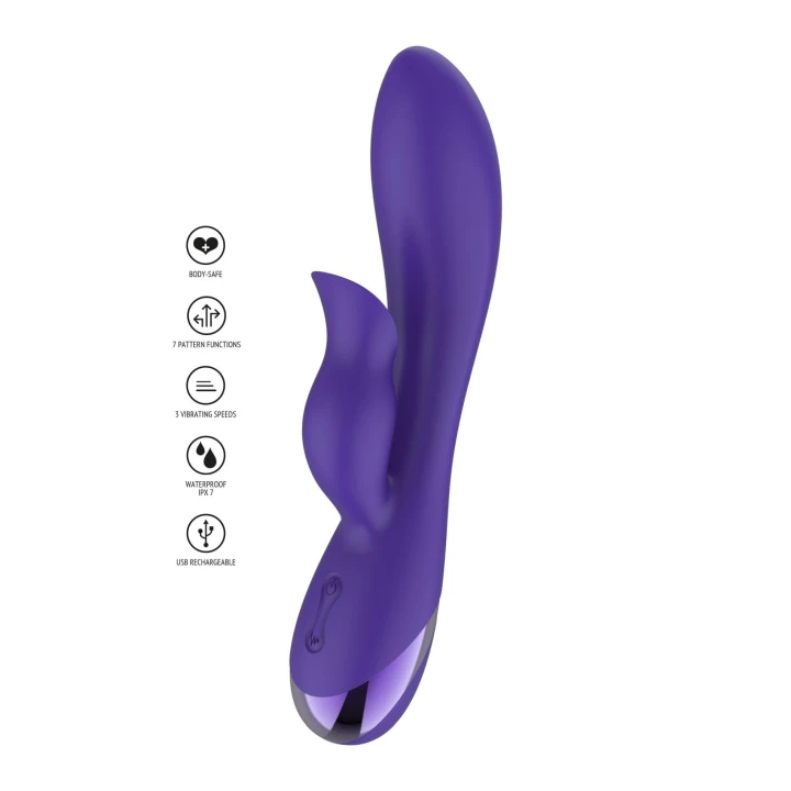 Wibrator G-spot Xocoon Unchained Love, Silikonowy, Wodoodporny IPX7, 19 cm