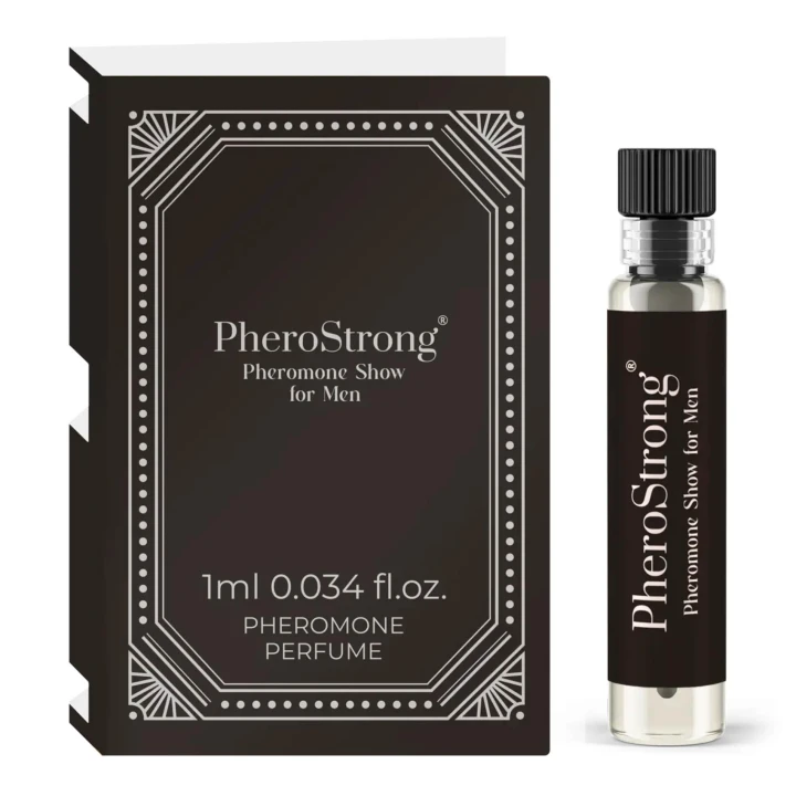 Pheromony dla mężczyzn PheroStrong - 1ml, świeża lawenda, żywiczna benzoina