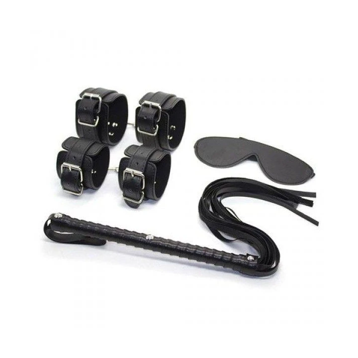 Zestaw Bondage dla Początkujących Toys4Lovers - Maski, Kajdanki, Bat
