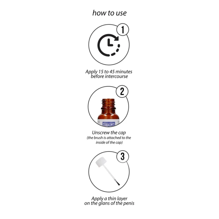 Serum opóźniające China Brush 20 ml - lekkie znieczulenie, dłuższa erekcja