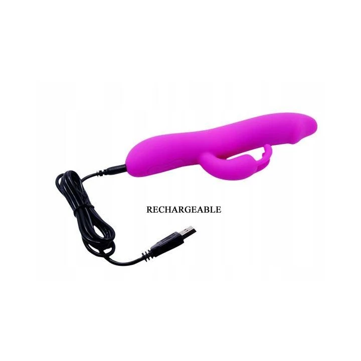 Wibrator Realistyczny LyBaile Natural Motion 7 Wibracji, Wodoodporny, Silikon Medyczny