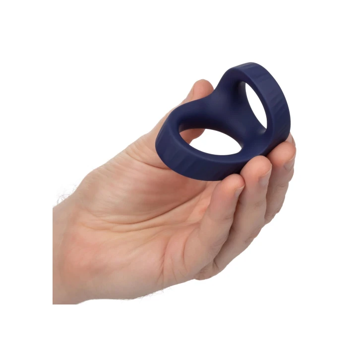 Pierścień erekcyjny Viceroy Max Dual, silikonowy, wodoodporny, 3.25 cm i 3.75 cm