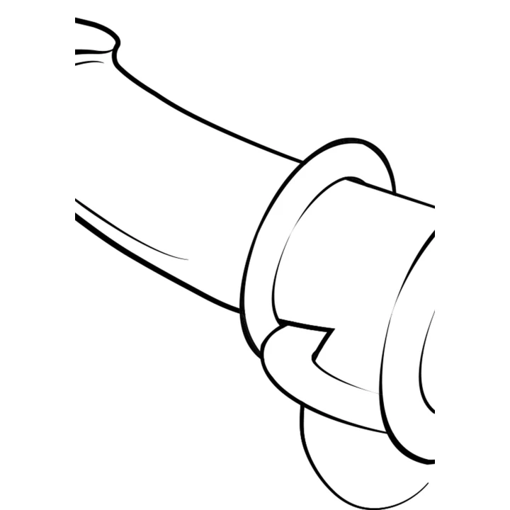 Pierścień na penisa - ROMP Remix Trio, silikon, 3 elastyczne pierścienie