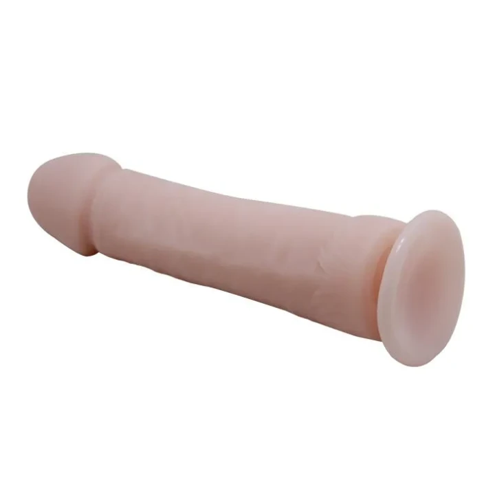 Dildo BAILE - Realistyczny, Wibracyjny, z Wytrzymałą Przyssawką, Waga 422g