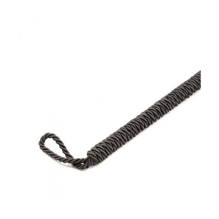 Pejcz-Soft - Czarny duster z piórkiem, idealny do fetyszy, z miękkiego materiału