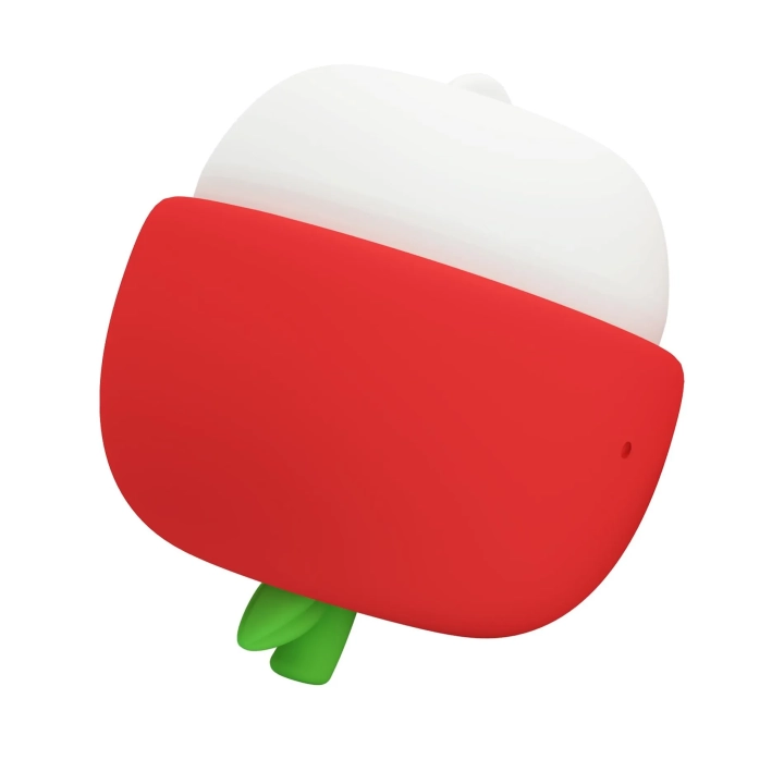 Stymulator łechtaczkowy Apple Secret, Silikonowy, 12 wzorów wibrujących, Wodoodporny