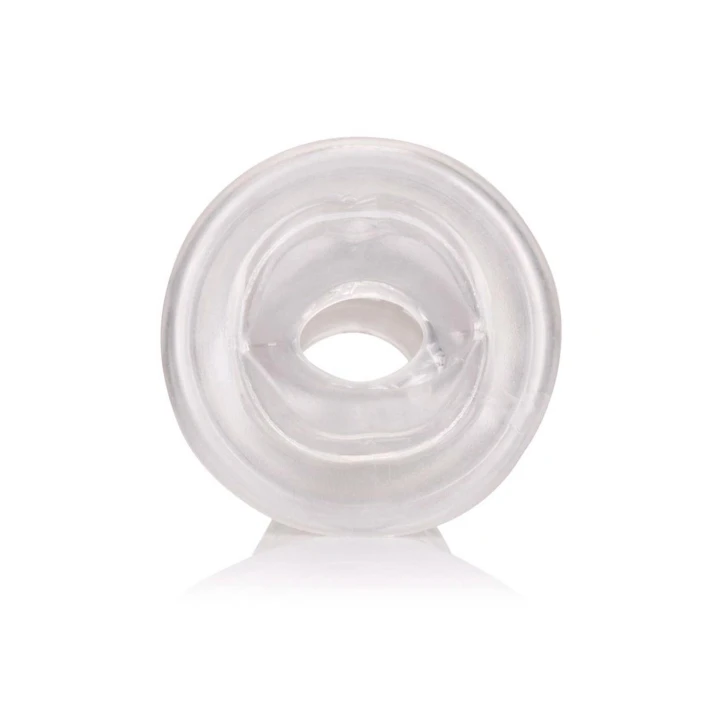 Sonda Stroker do Pumpy z Przezroczystego Materiału, 16 cm długości, 7.5 cm średnicy