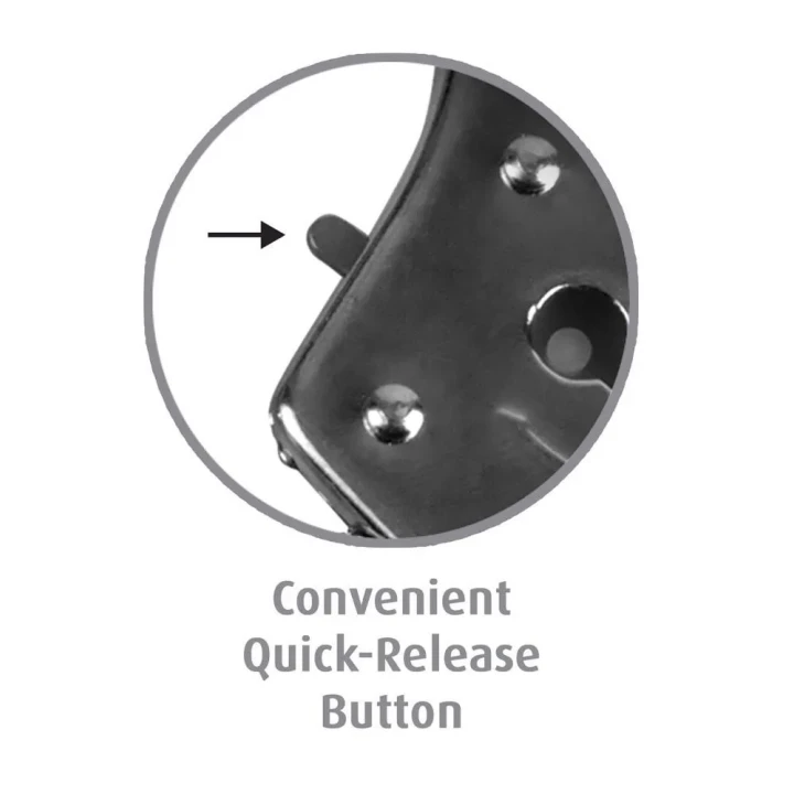 Kajdanki metalowe – FFS Beginner's, regulowane, pasek bezpieczeństwa, 2 klucze