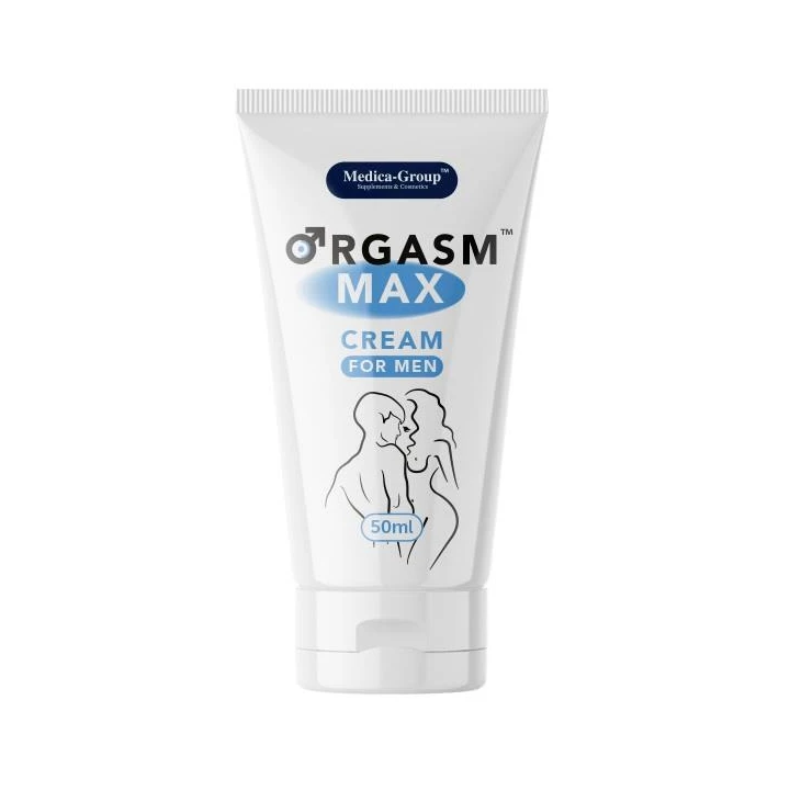 Krem intymny Orgasm Max dla mężczyzn 50 ml - Wzmacnia erekcję, naturalne składniki