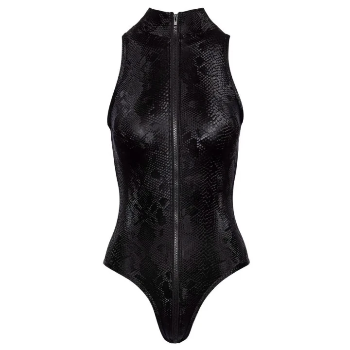 Body COTTELLI LINGERIE węża, elastyczne, z zamkiem błyskawicznym, erotyczne
