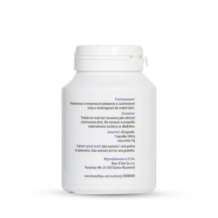 Suplement diety MyLove Ero Power – 60 kapsułek, wzmacnia libido, zwiększa energię