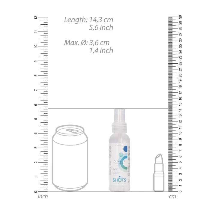 Środek czyszczący do lalek - Shots, 100 ml, szybkie działanie, atomizer
