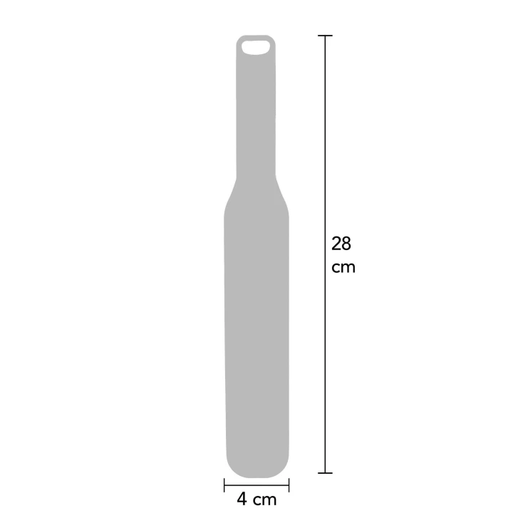 Wiosło BDSM HIDDEN DESIRE EXTREME, silikonowe, średnie, z kolcami 28 cm