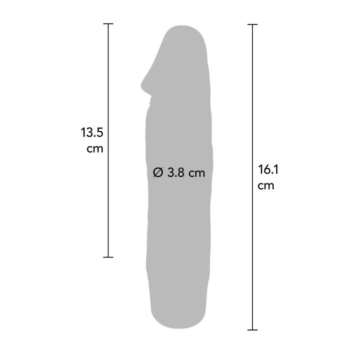 Wibrator silikonowy Mini Classic - 7 wibracji, wodoodporny, ergonomiczny kształt