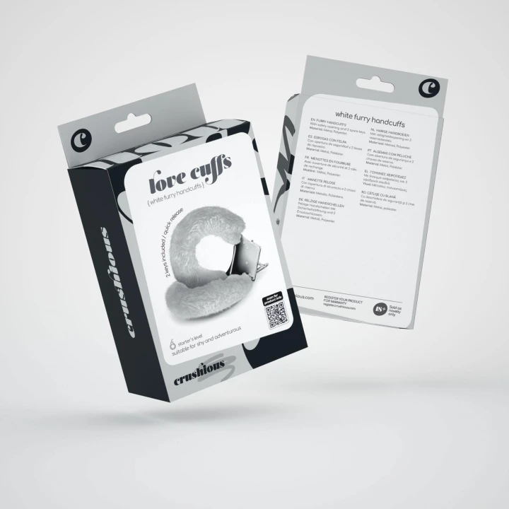 Kajdanki furrowe Crushious - uniwersalne, regulowane, bezpieczne otwarcie