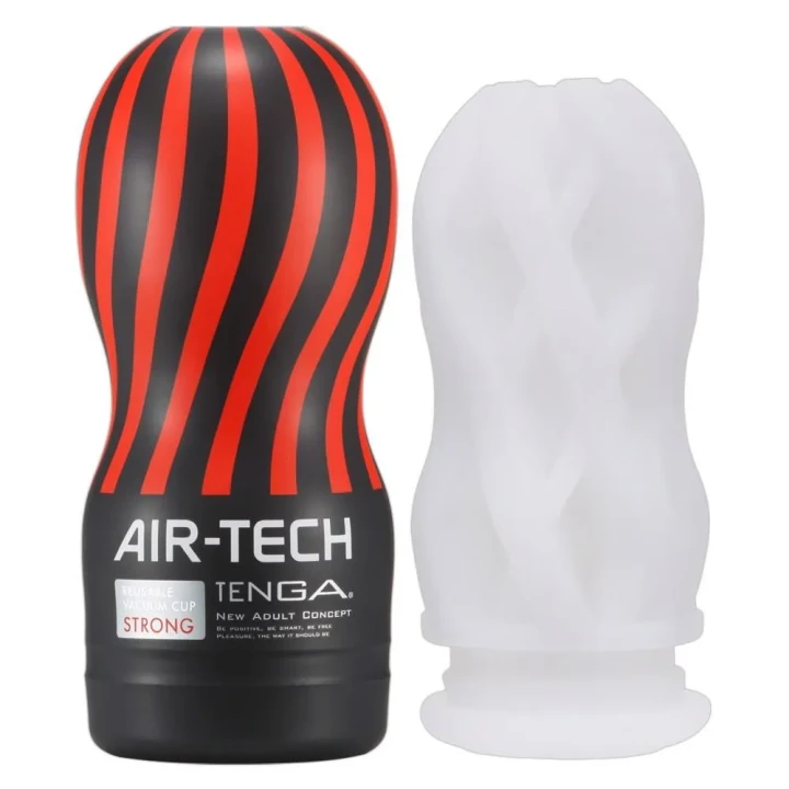 Masturbator - TENGA Air Tech Strong, długość 15,5 cm, technologia poduszki powietrznej