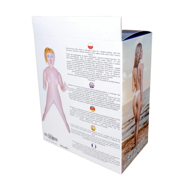 Lalka miłości 3D LOLITA, 165 cm, naturalne włosy, PVC/TPR