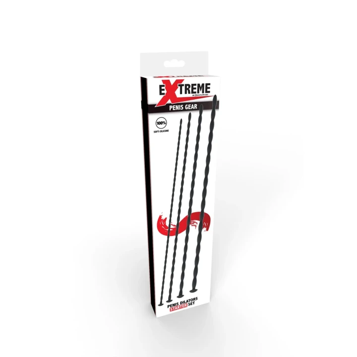 Rozszerzacz penisa Extreme by Hidden Desire 3-6 mm, 4 sztuki, silikonowy
