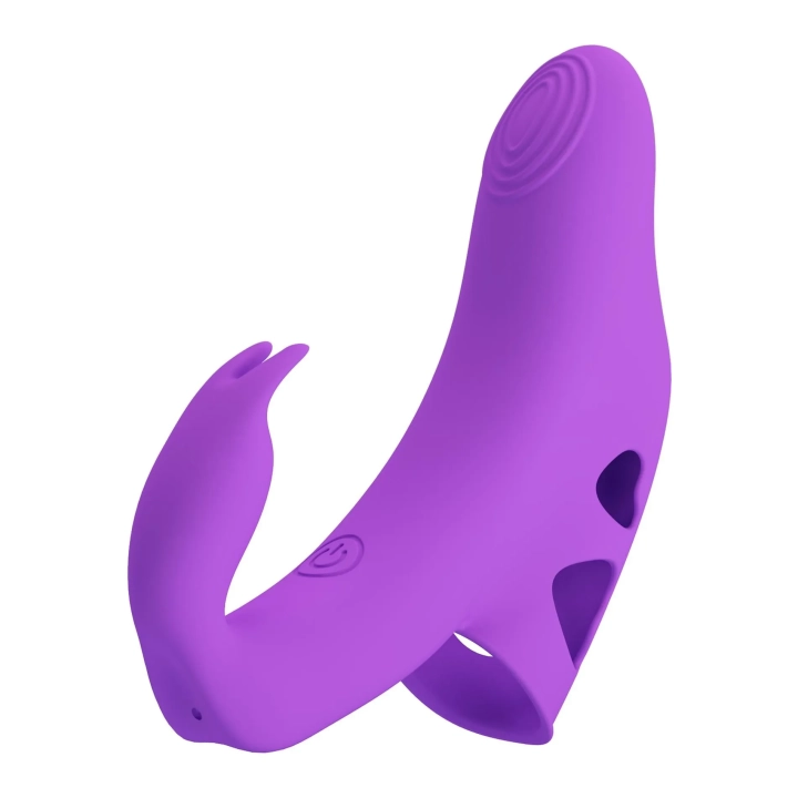 Wibrator palcowy Yenna Honey Finger, 10 funkcji wibracji, silikon ABS