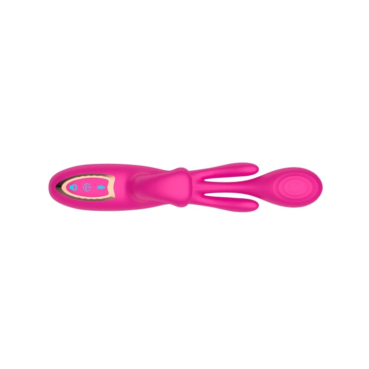 Masażer wibracyjny Towos, 10 trybów wibracji i ruchu, silikon medyczny