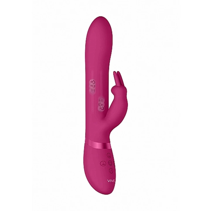 Wibrator królik Amoris - 3 silniki, wodooporny, 10 funkcji wibracji i ruchu