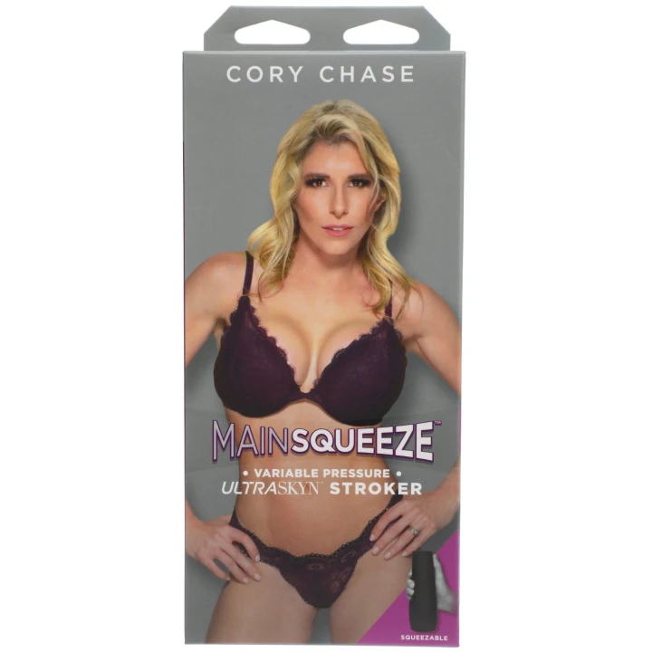 Masturbator ULTRASKYN Cory Chase - teksturowane wnętrze, regulacja intensywności