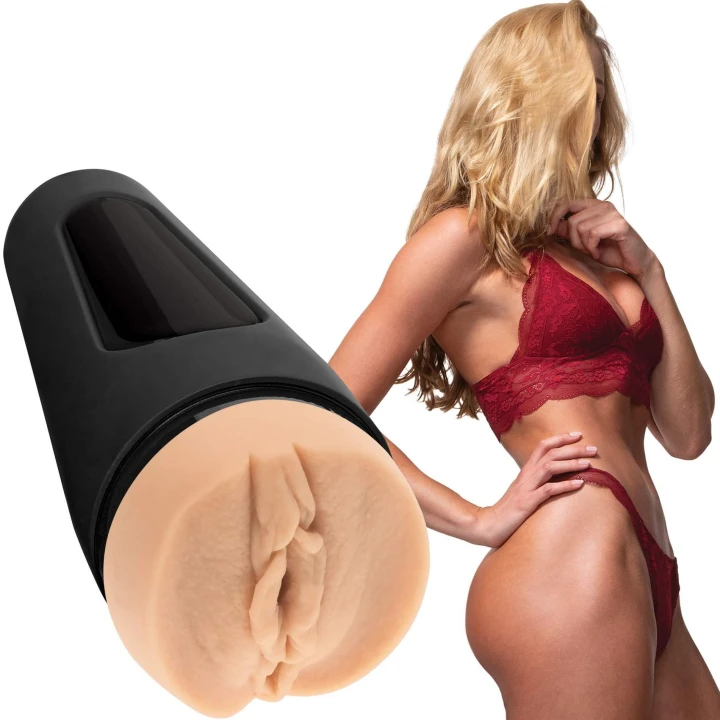 Masturbator - Leo of Leolulu - ULTRASKYN, teksturowane wnętrze, regulacja intensywności