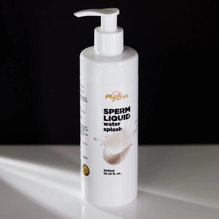 Żel intymny MyLove Sperm Liquid 300 ml – wodny, realistyczny efekt, gładki poślizg