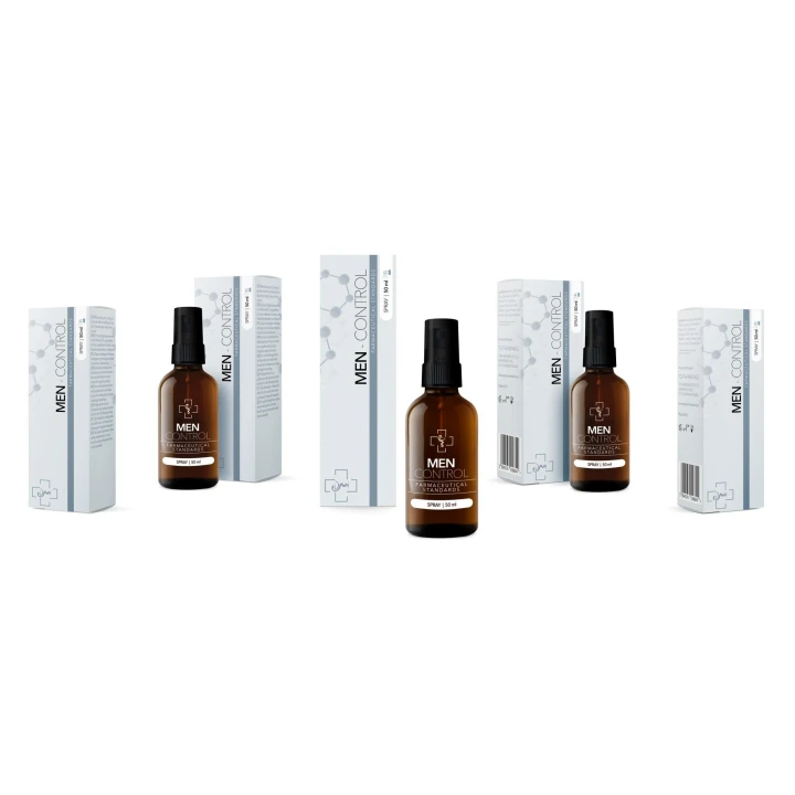 Spray kontrolujący wytrysk MEN - 50 ml, laboratoryjna formuła, dla silnych doznań