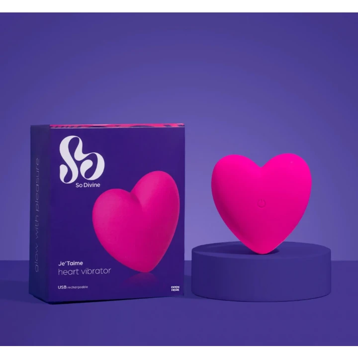 Wibrator dla par Je t’aime – 12 trybów, wodoszczelny, silikon klasy premium