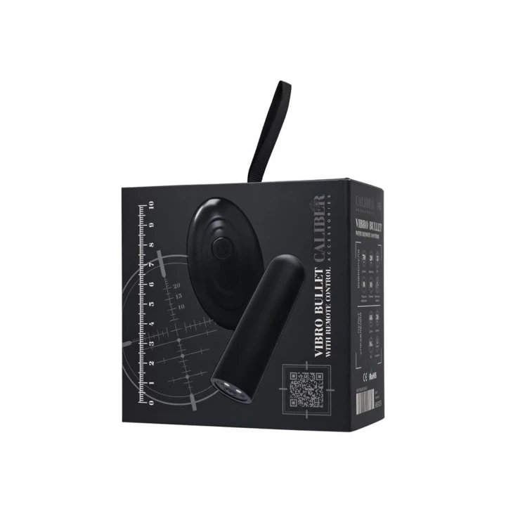 Wibracyjna kulka do stymulacji RealStick CALIBER, 7 cm, zdalne sterowanie, 10 trybów