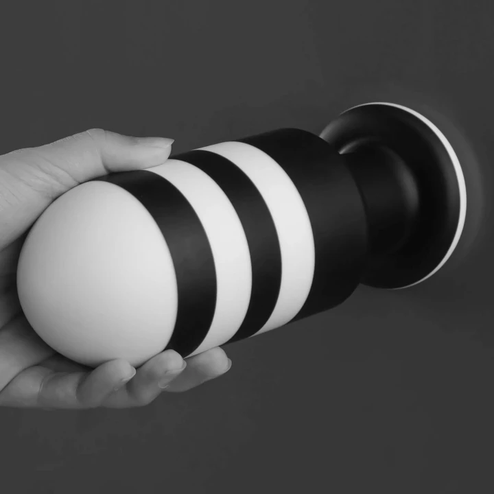 Korek analny X-Missioner, silikon, 7 cali długości, 3 cale średnicy podstawy