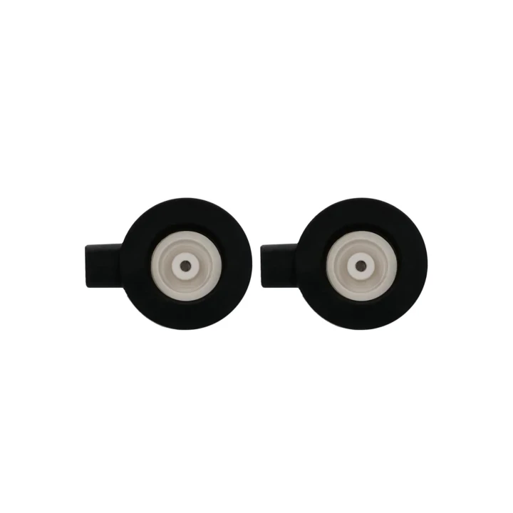 Stymulator sutków elektrostymulacyjny, seria Electro Shock, silikonowe przyssawki 4,5 cm