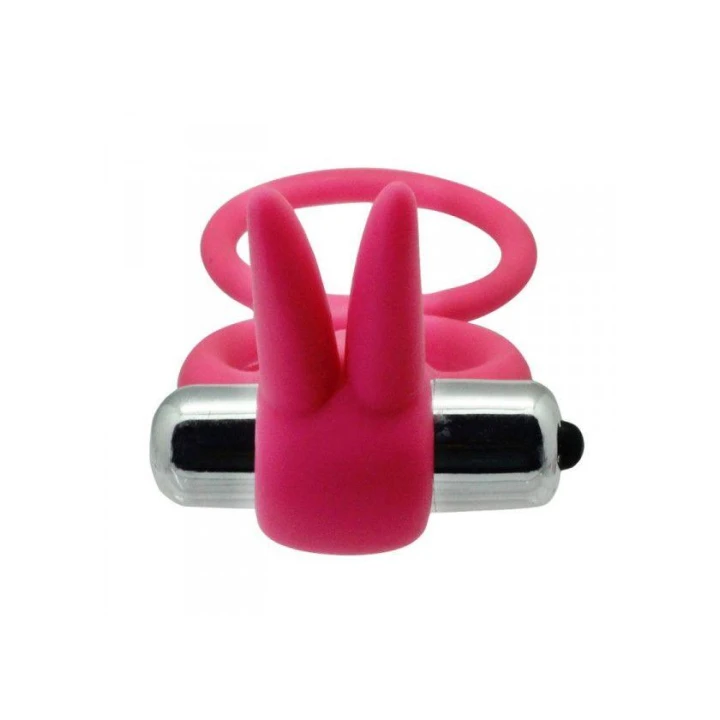 Stymulator łechtaczkowy, Rabbit - Wibrujący, Elastyczny silikon, Wodoodporny